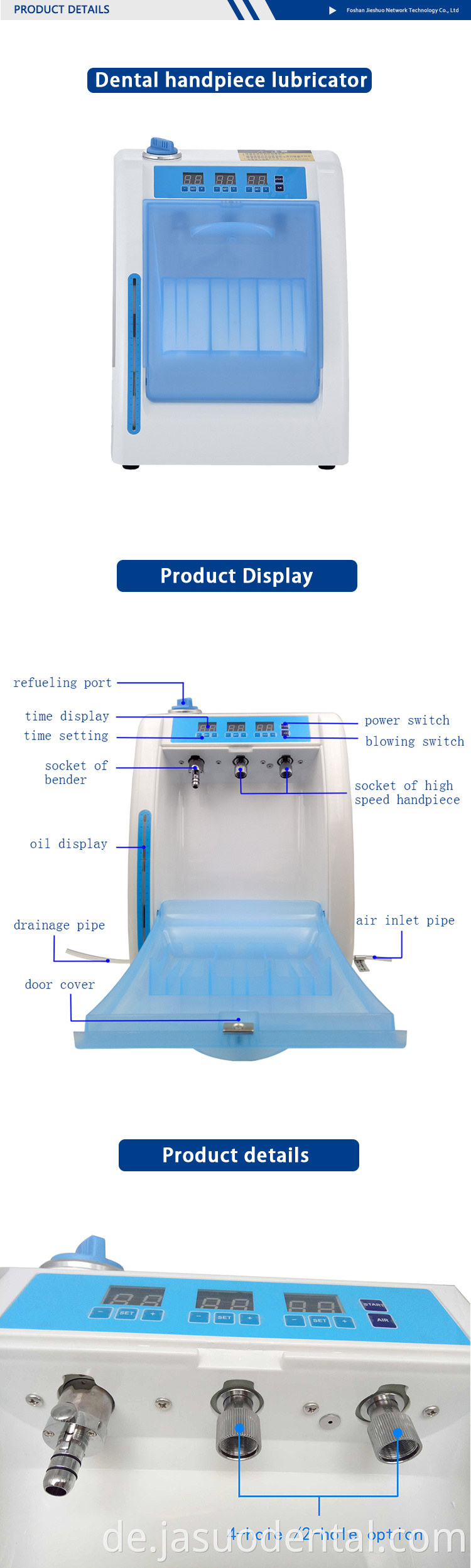 Dental Handpiece Lubricating Machine